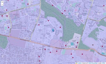 Location Map of South Delhi, Delhi