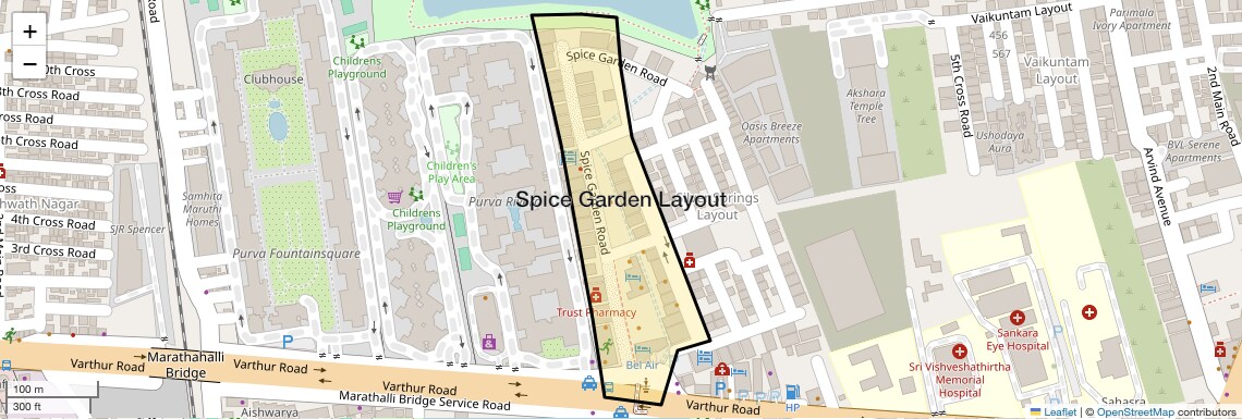 Spice Garden Layout,Bangalore