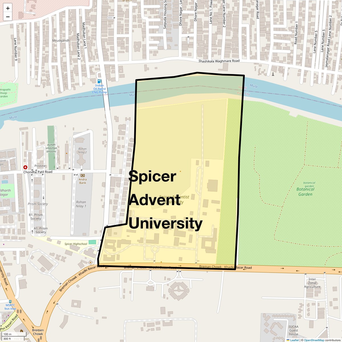 Check Time Travel of Spicer Advent University, Pune