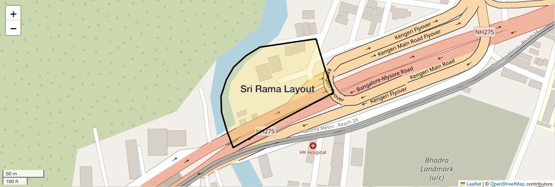Check Time Travel of Sri Rama Layout, Bangalore