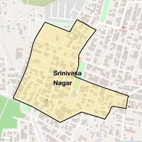 Srinivasa Nagar Map