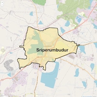 Sriperumbudur Map