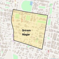 Sriram Nagar Map