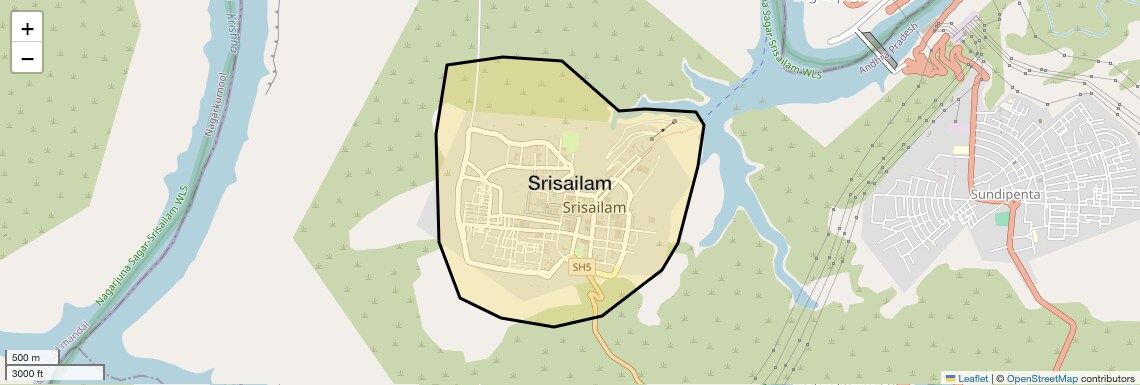 Check Time Travel of Srisailam, Hyderabad