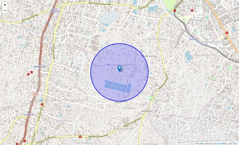 Location Map of Stuart Ln