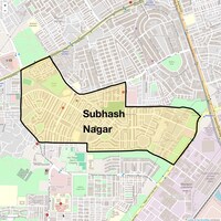 Subhash Nagar Map