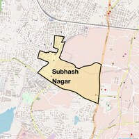 Subhash Nagar Map