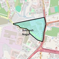 Subhash Nagar Map