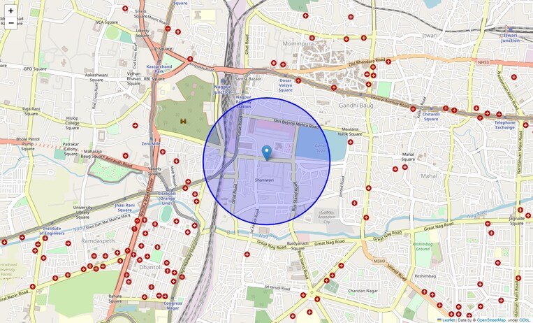 Location Map of Subhash Rd