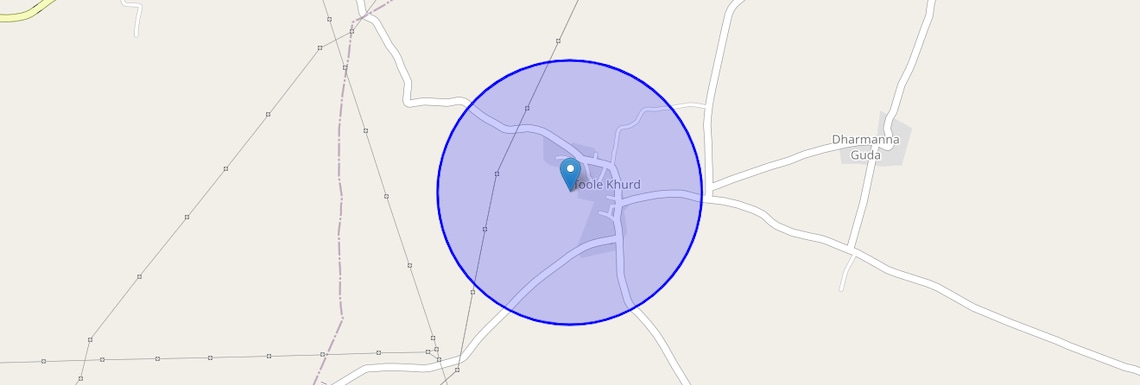 Location Map of Suchitra Road, Hyderabad