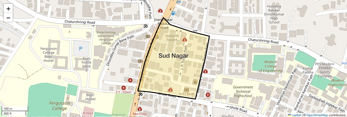 Check Time Travel of Sud Nagar, Pune