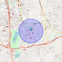 Sukh Sagar Nagar Map