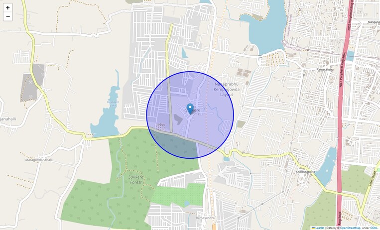 Location Map of Sulikere