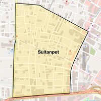 Sultanpet Map