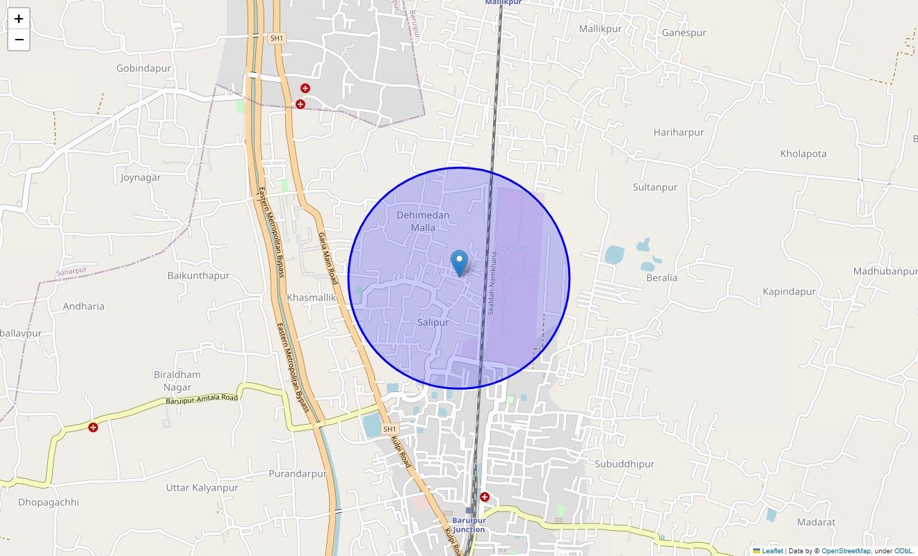 Check Time Travel of Sultanpur, Kolkata