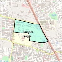 Sunder Nagar Map