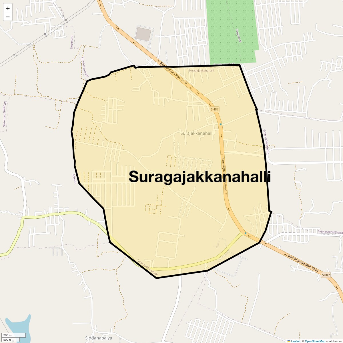 Check Time Travel of Suragajakkanahalli, Bangalore