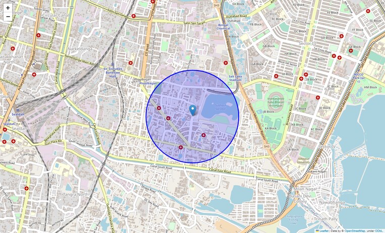 Location Map of Suren Sarkar Road