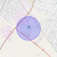 Surya Palace Colony Map