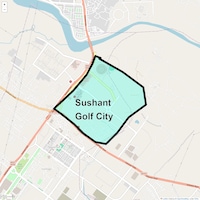 Sushant Golf City Map
