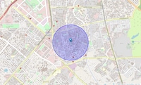 Sushant Lok I Map