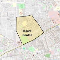 Tagore Garden Map