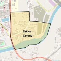 Takka Colony Map