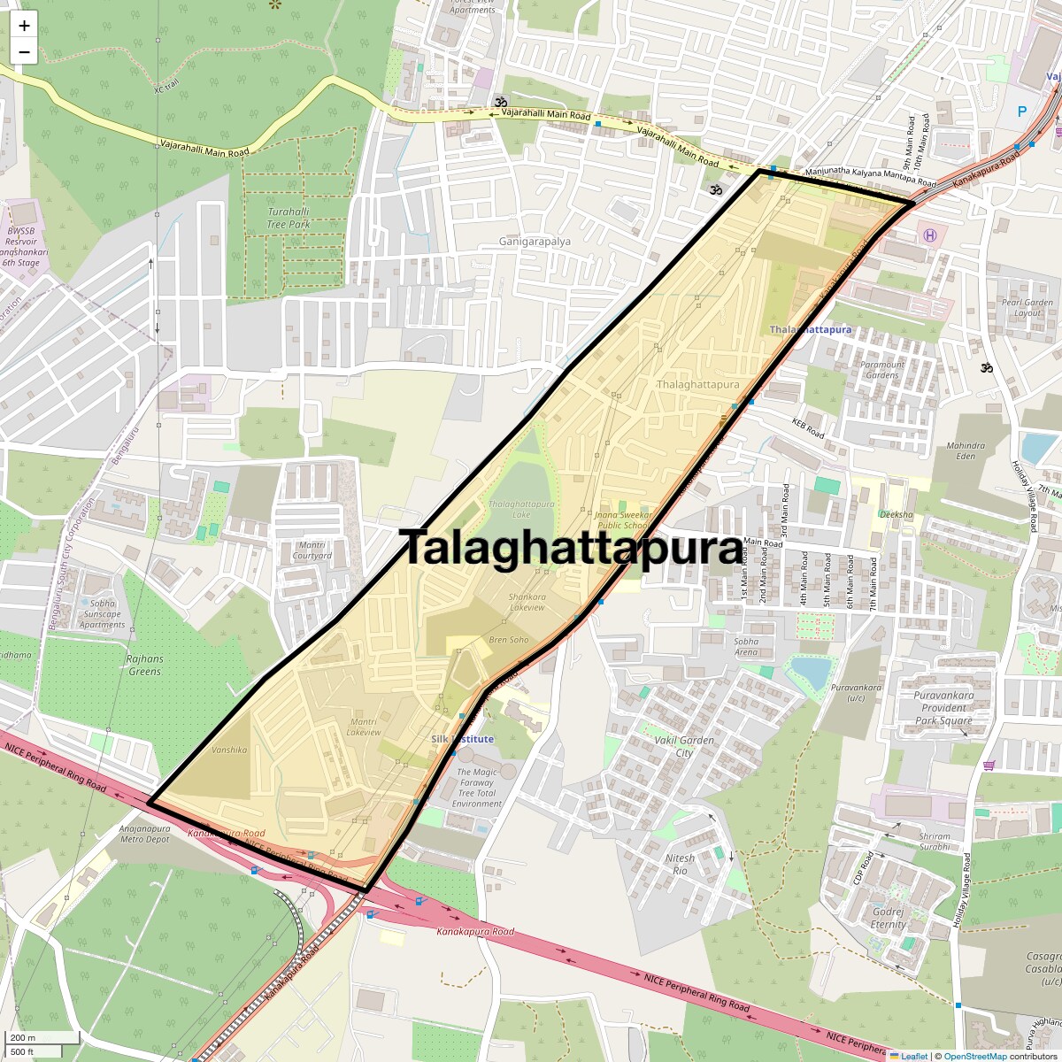 Check Time Travel of Talaghattapura, Bangalore