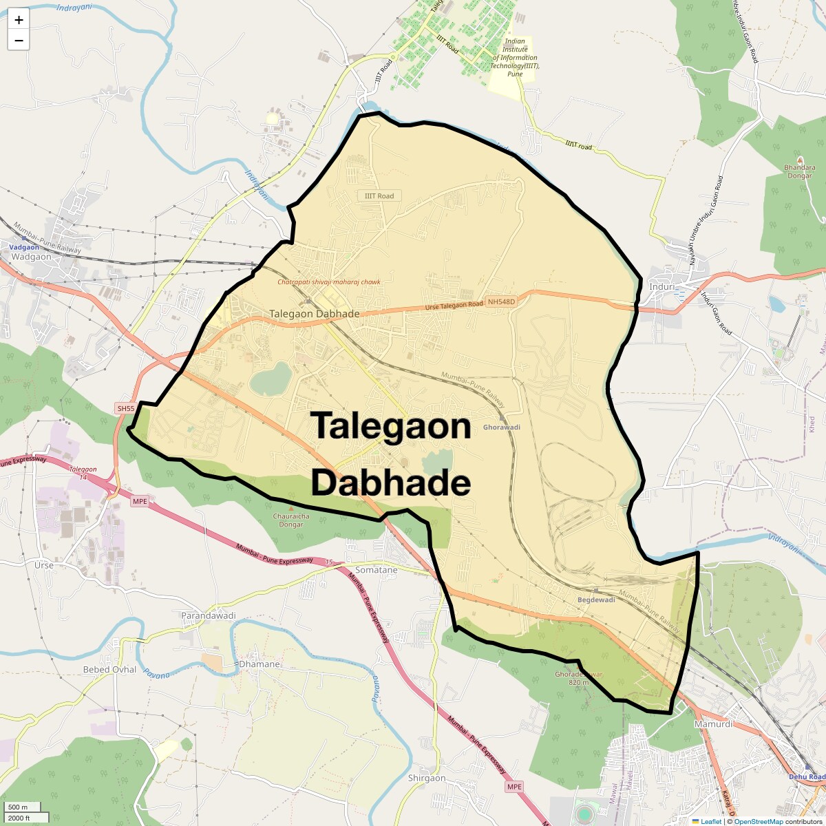 Check Time Travel of Talegaon Dabhade, Pune