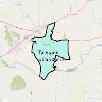 Talegaon Dhamdhere Map