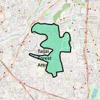 Taljai Forest Area Map