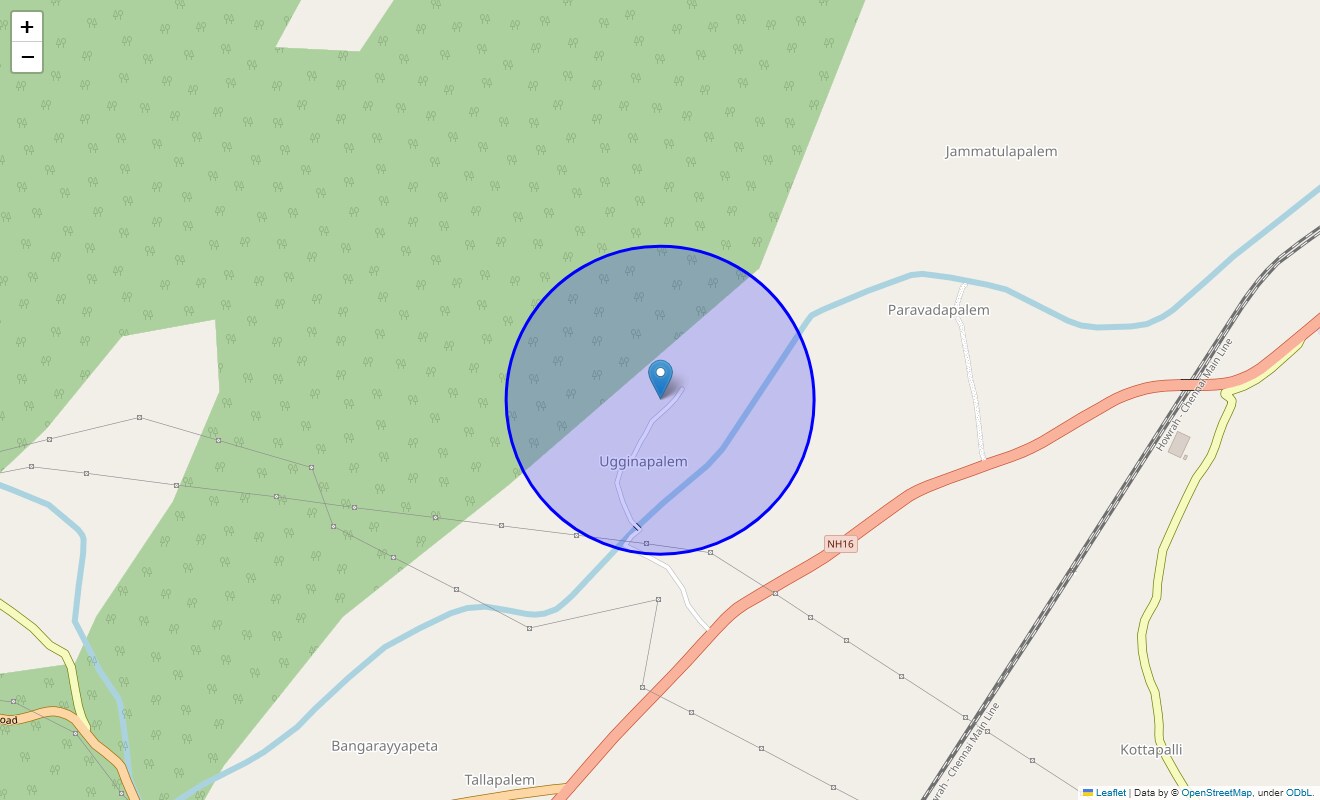 Tallapalem Map
