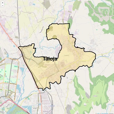 Location Map of Taloja, Navi Mumbai
