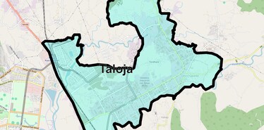 Location Map of Taloja, Navi Mumbai