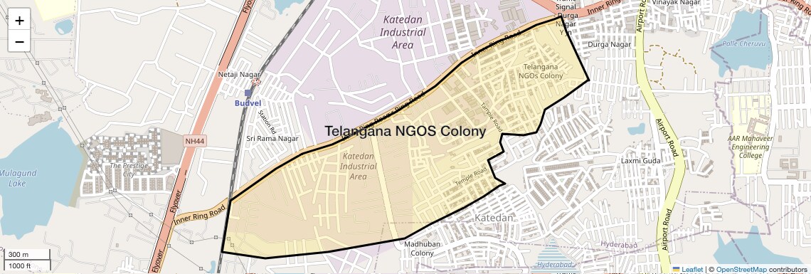 Telangana Ngos Colony,Hyderabad
