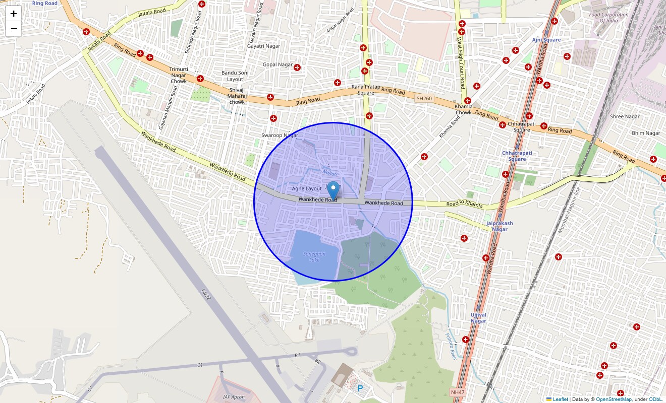 Telecom Nagar T Point,Nagpur