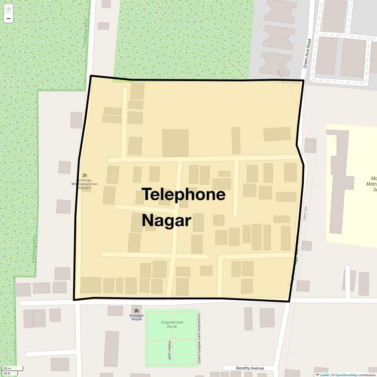 Check Time Travel of Telephone Nagar, Chennai