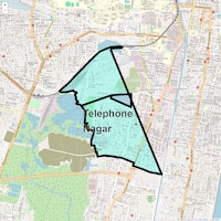 Telephone Nagar Map