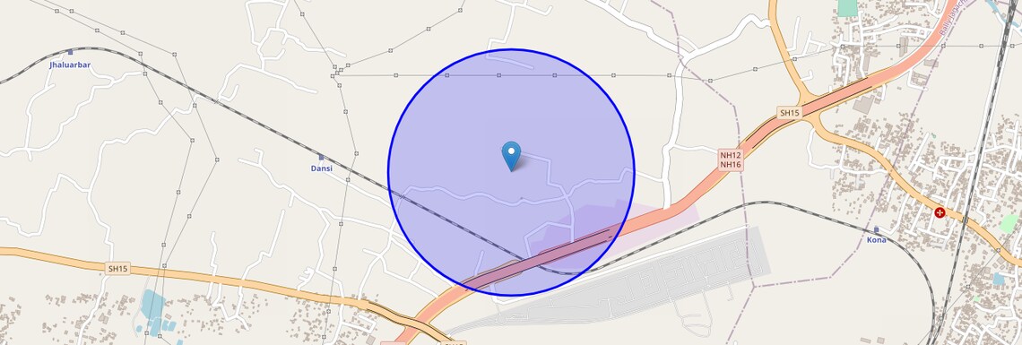 Location Map of Tentulkuli, Kolkata