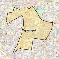 Teynampet Map