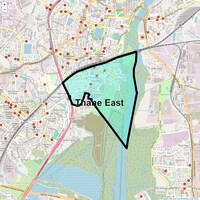 Thane East Map