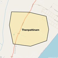 Thenpattinam Map