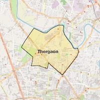 Thergaon Map