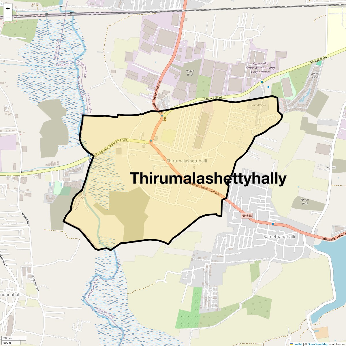 Check Time Travel of Thirumalashettyhally, Bangalore