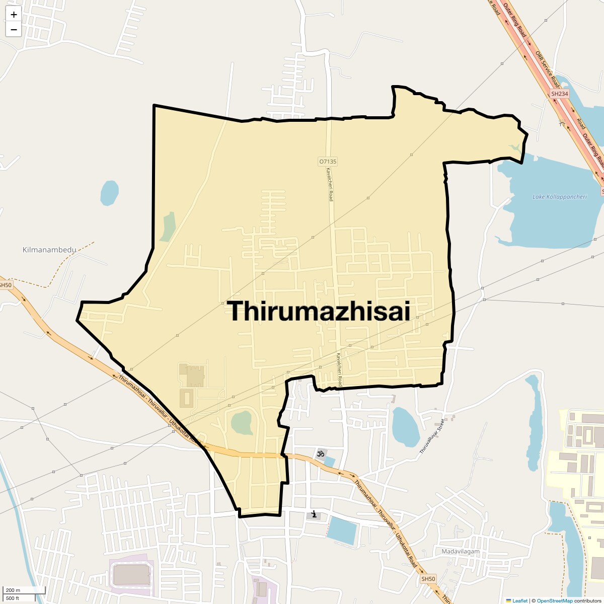 Check Time Travel of Thirumazhisai, Chennai