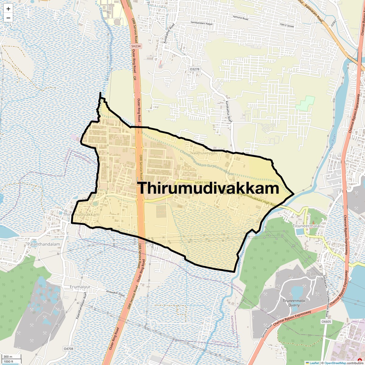 Check Time Travel of Thirumudivakkam, Chennai