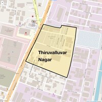 Thiruvalluvar Nagar Map
