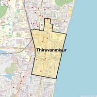 Thiruvanmiyur Map