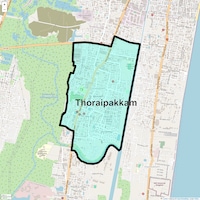 Thoraipakkam Map