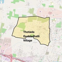 Thotada Guddadhalli Village Map